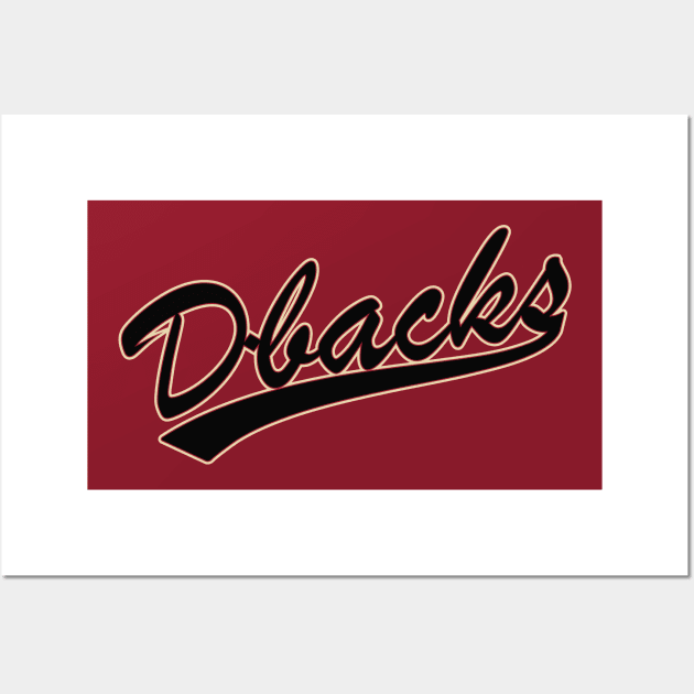 Dbacks Wall Art by Nagorniak